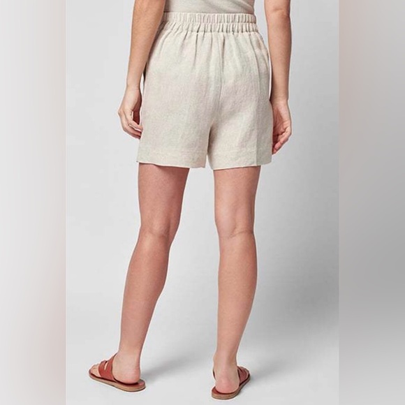 Faherty • sands linen shorts size M - Picture 2 of 5